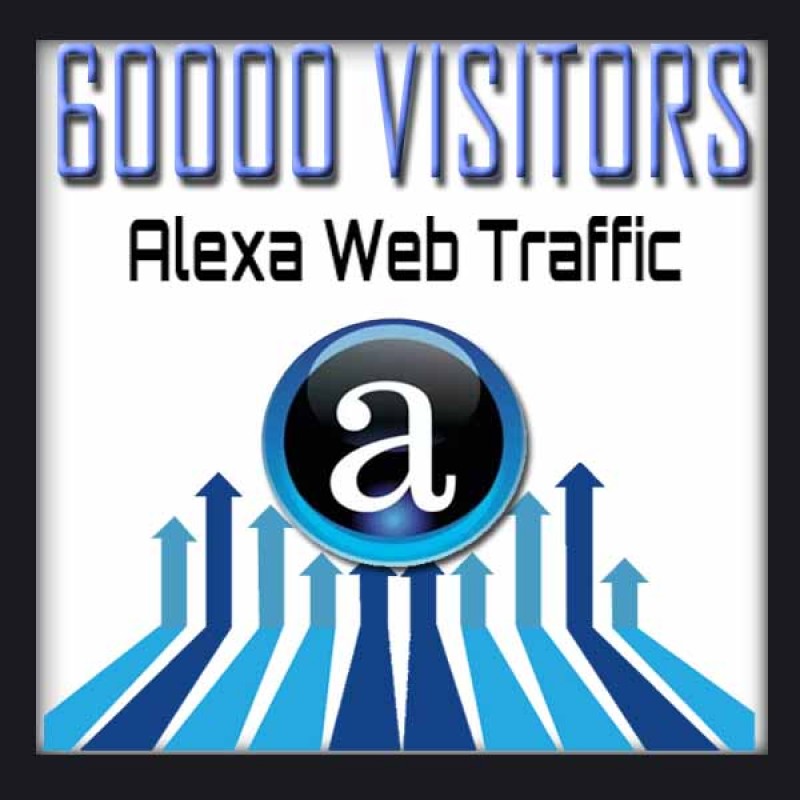 ALEXA WEB TRAFFIC - 60000 VISITORS - Boost Alexa Rank