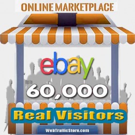 MARKETPLACE WEB TRAFFIC - EBAY VISITORS to YOUR PRODUCT LISTINGS