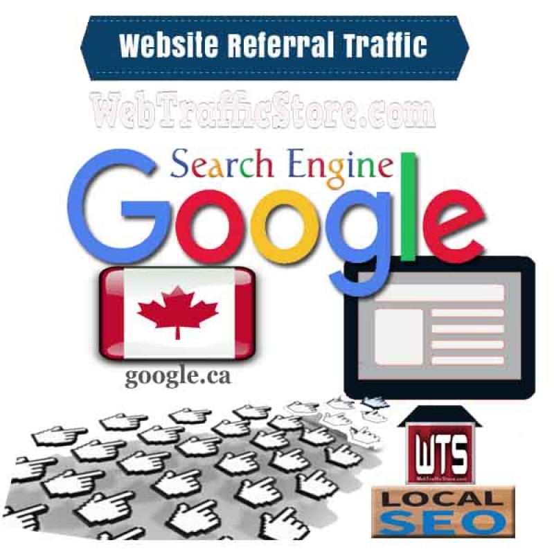 Referral Web Traffic - Google Search Engine Of Canada  Visitors To Your Website