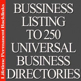 Business Listing to 250+ Universal Directories | Web Traffic Store